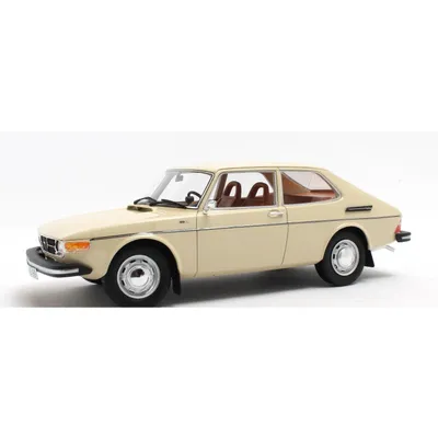 Saab 99 Combi Coupé - 1975 - Vit - Cult Scale Models - 1:18