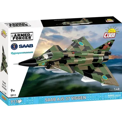 Saab AJS 37 Viggen - Klossbyggmodell - 5911 - COBI - 1:48