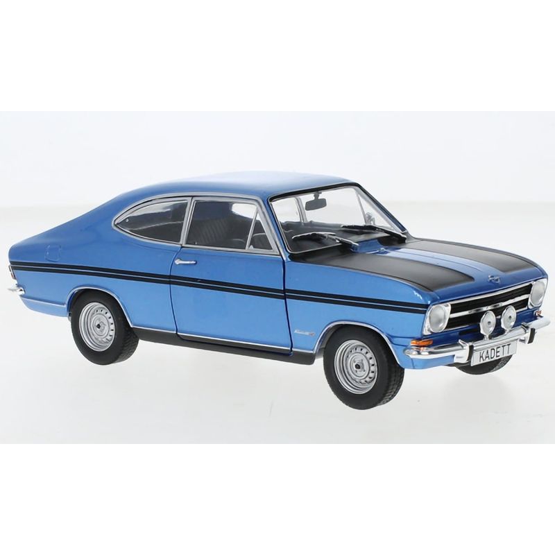 Opel Kadett B Rallye - 1967 - Blå - WhiteBox - 1:24