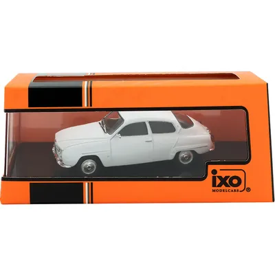 Saab 96 V4 - 1965 - Vit - Ixo Models - 1:43