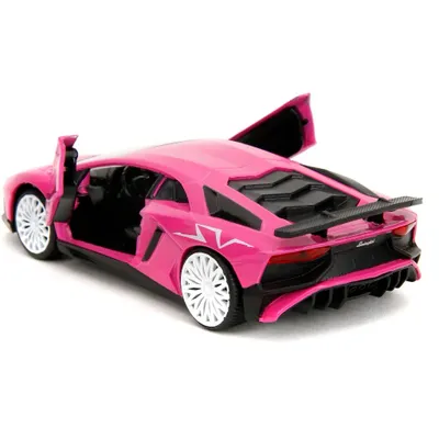 Lamborghini Aventador - Rosa - Pink Slips - Jada - 13 cm