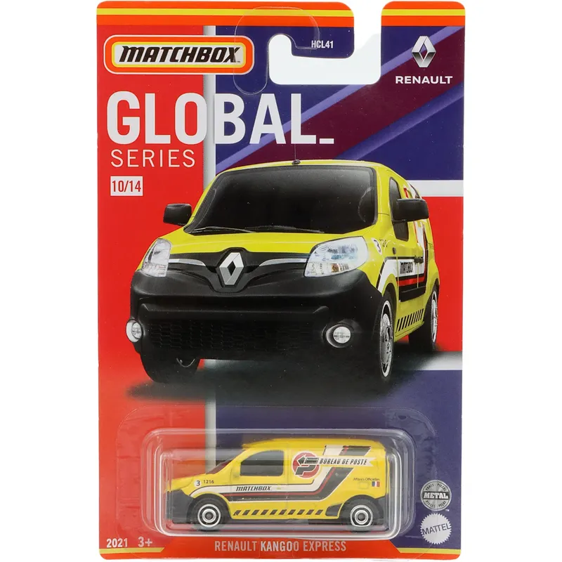Renault Kangoo Express - Fransk Postbil - Global - Matchbox
