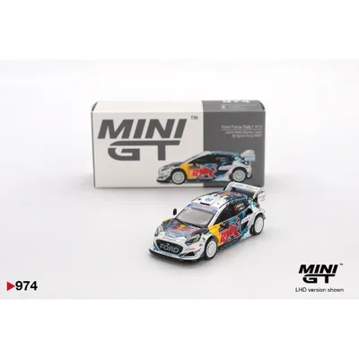 Ford Puma Rally1 #13 - 2024 Rally Monte Carlo - 974 - Mini GT - 1:64