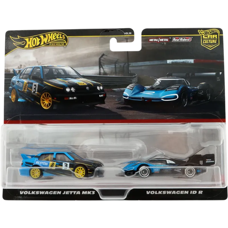 Volkswagen Jetta MK3 + Volkswagen ID R - 2-pack - Hot Wheels