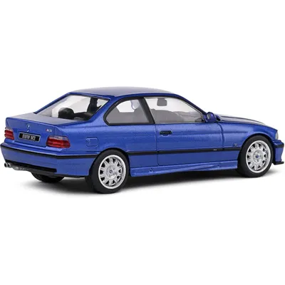 BMW E36 M3 Coupé - 1999 - Blå - Solido - 1:43