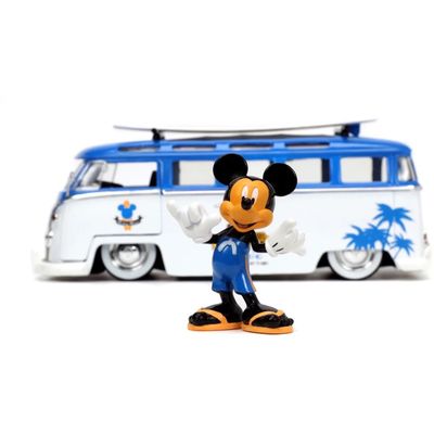 Mickey Mouse & Volkswagen T1 Bus - Jada Toys - 1:24