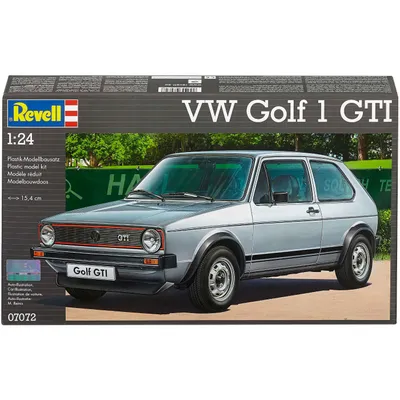 VW Golf 1 GTI - Byggmodell - 07072 - Revell - 1:24