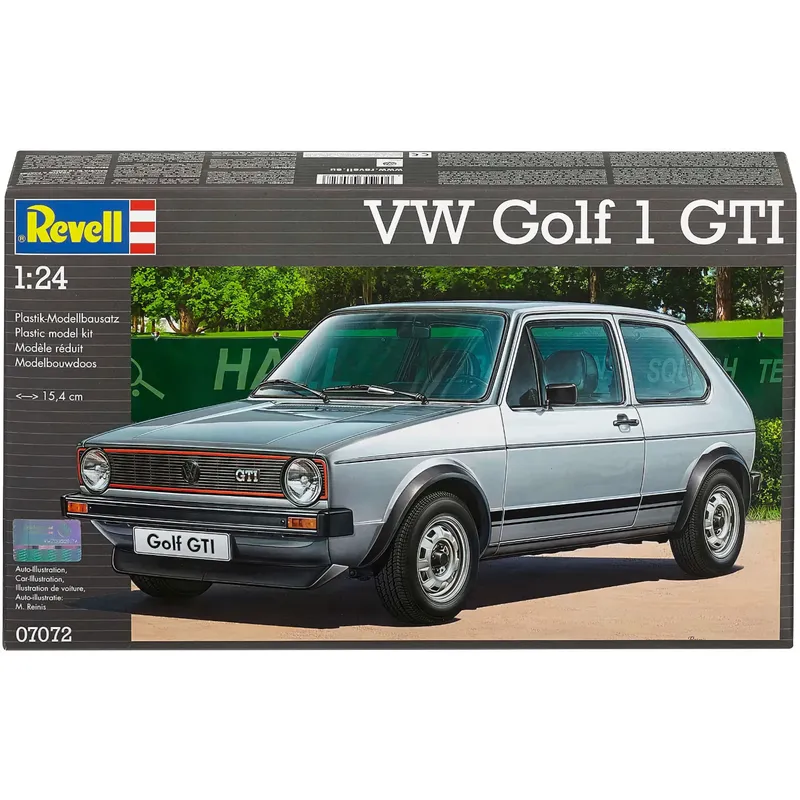 VW Golf 1 GTI - Byggmodell - 07072 - Revell - 1:24