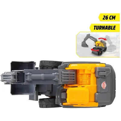 Volvo Grävmaskin - Tough Excavator - Dickie Toys
