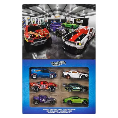 Legends Tour Themed Multipack - 6-pak - Hot Wheels