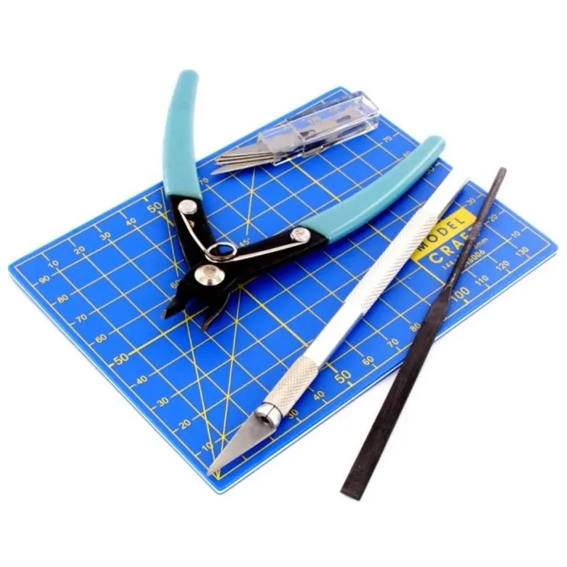 Plastic Modelling Tool Set - 9 delar - PTK1009 - Model Craft