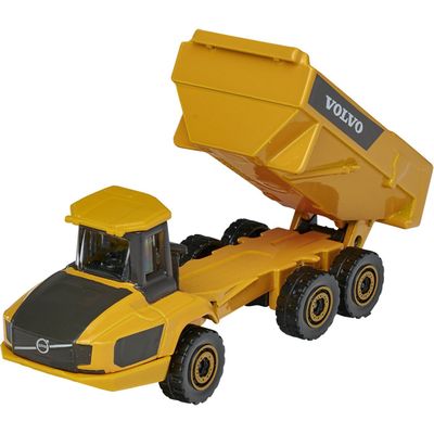 Volvo arbetsfordon - Grävmaskin, dumper, containerbil - Majorette