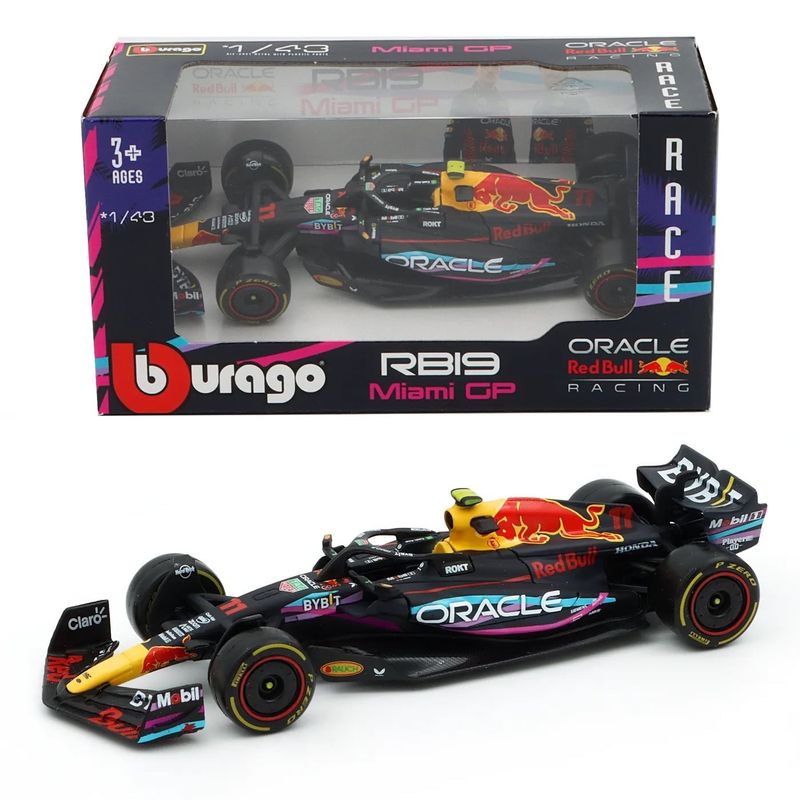 Red Bull - RB19 - Miami GP - S.Perez - Bburago - 1:43