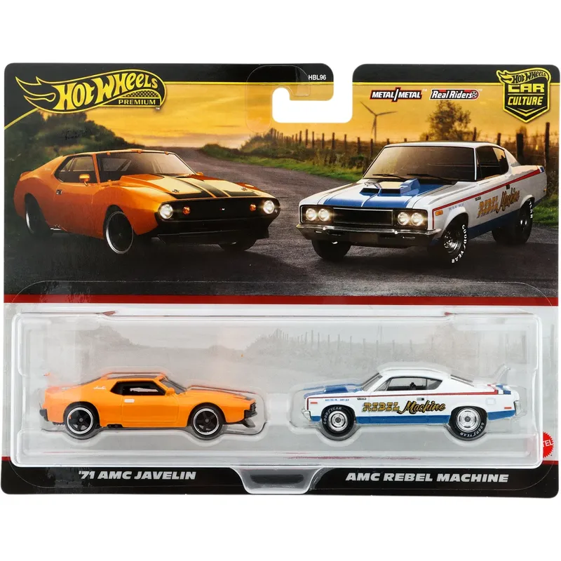 '71 AMC Javelin + AMC Rebel Machine - 2-pack - HW