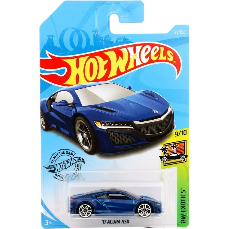 17 Acura NSX - HW Exotics - Blå - Hot Wheels