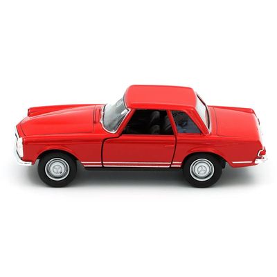 Mercedes-Benz 230 SL (W113) - Röd - Welly - 1:34