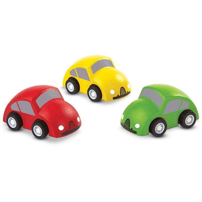 PlanToys tre småbilar - Cars II