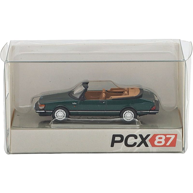 Saab 900 Convertible - Grön - 1986 - PCX87 - 1:87