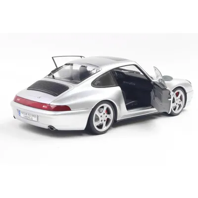 Porsche 911 (993) 4S - 1996 - Silver - Solido - 1:18