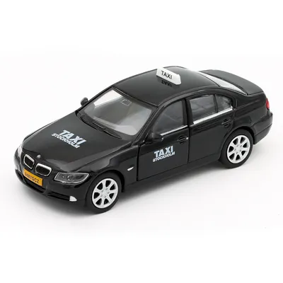 BMW 318i - Taxi Stockholm - Welly - 1:38 - 12 cm