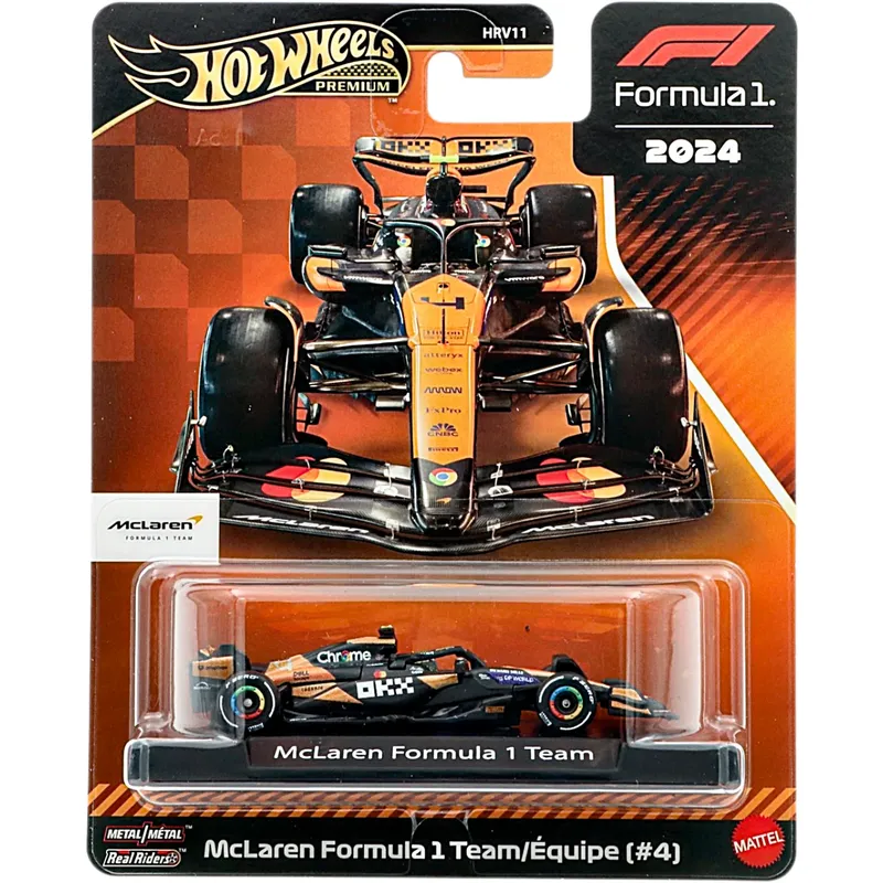 McLaren MCL38 - #4 Lando Norris - Hot Wheels Premium