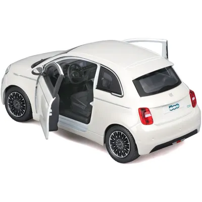 Fiat 500e - 2023 - Vit - Bburago - 1:24