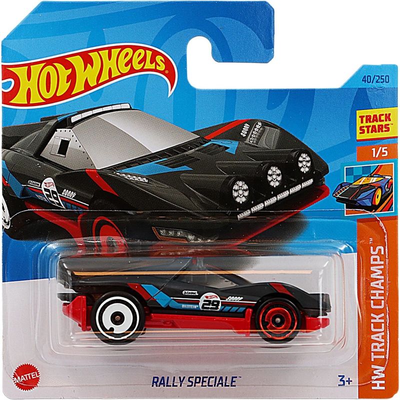 Rally Speciale - HW Track Champs - Svart - Hot Wheels