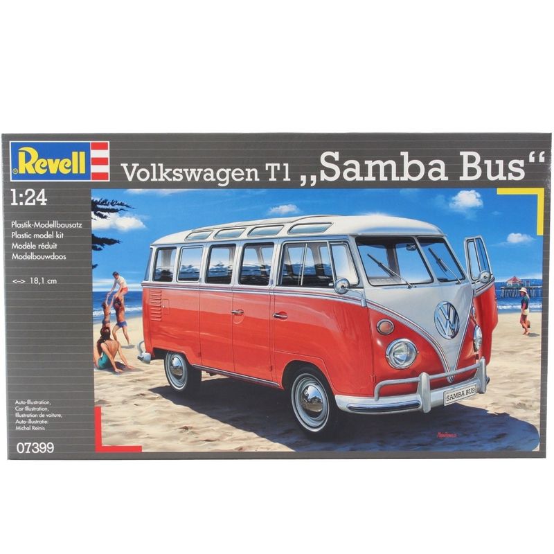 Volkswagen T1 "Samba Bus" - 7399 - Revell - 1:24