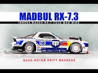 Mazda RX-7 (FD3S) "MADBUL Gen 7.3" - Inno Models - 1:64