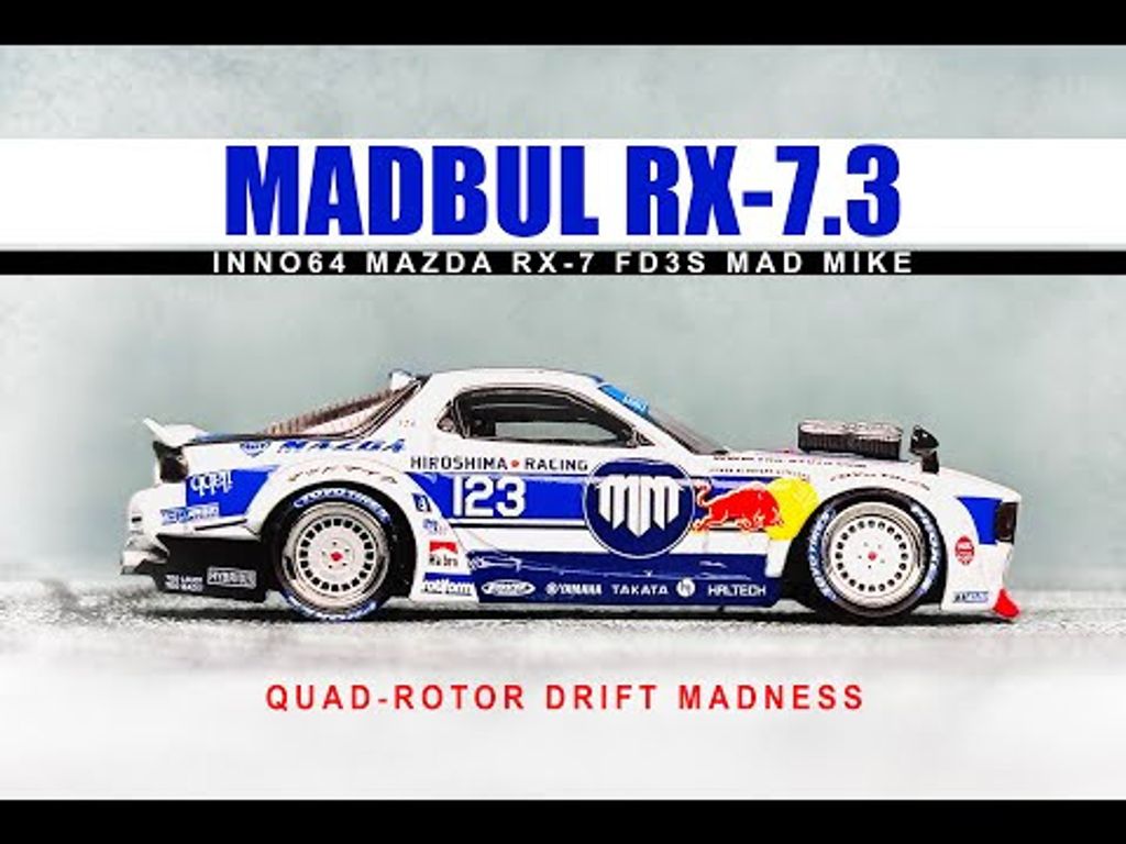 Mazda RX-7 (FD3S) "MADBUL Gen 7.3" - Inno Models - 1:64