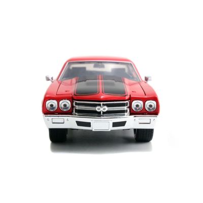 Dom's Chevy Chevelle SS - Röd - F&F - Jada Toys - 1:24