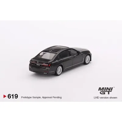 BMW Alpina B7 xDrive - Gråmetallic - 619 - Mini GT - 1:64