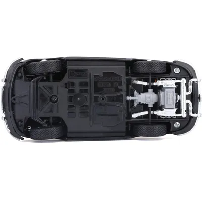 Porsche 356B Cabriolet - 1961 - Sort - Bburago - 1:24