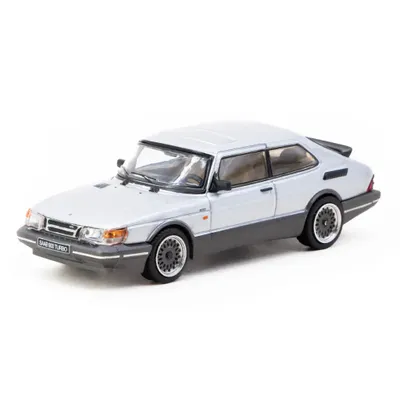Saab 900 Turbo - Silver - GLOBAL64 - Tarmac Works