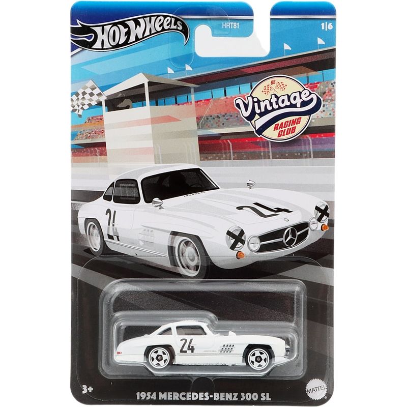 1954 Mercedes-Benz 300 SL - Vintage Racing Club - Hot Wheels