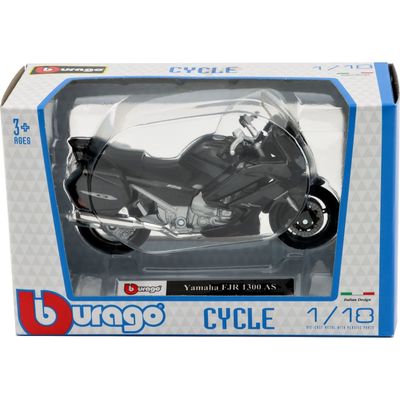 Yamaha FJR 1300 AS - Svart - Bburago - 1:18