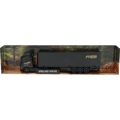 Volvo FH16 750 - Lastvogntog - Sort - Maisto - 18 cm