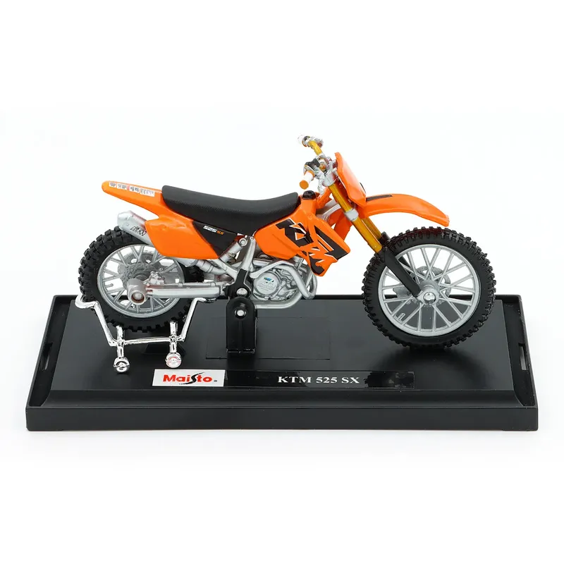 KTM 525 SX - Motocrosscykel - Orange - Maisto - 13 cm