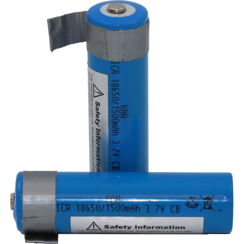 HBX Li-ion-batteri (2 st) till HBX - 1500 mAh 3,7 V - 18650