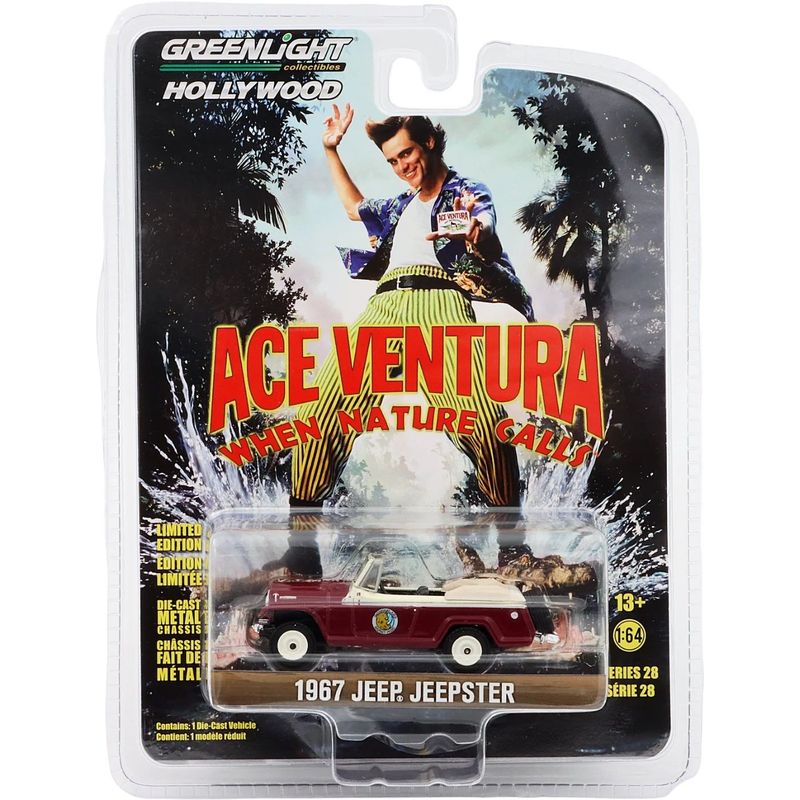 1967 Jeep Jeepster - Ace Ventura - GreenLight - 1:64