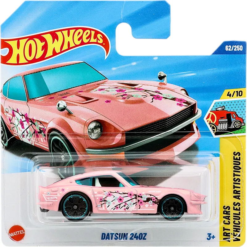 Datsun 240Z - Rosa - Art Cars - Hot Wheels