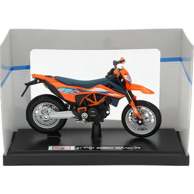 KTM 690 SMC R - Motorcykel - Maisto - 12 cm