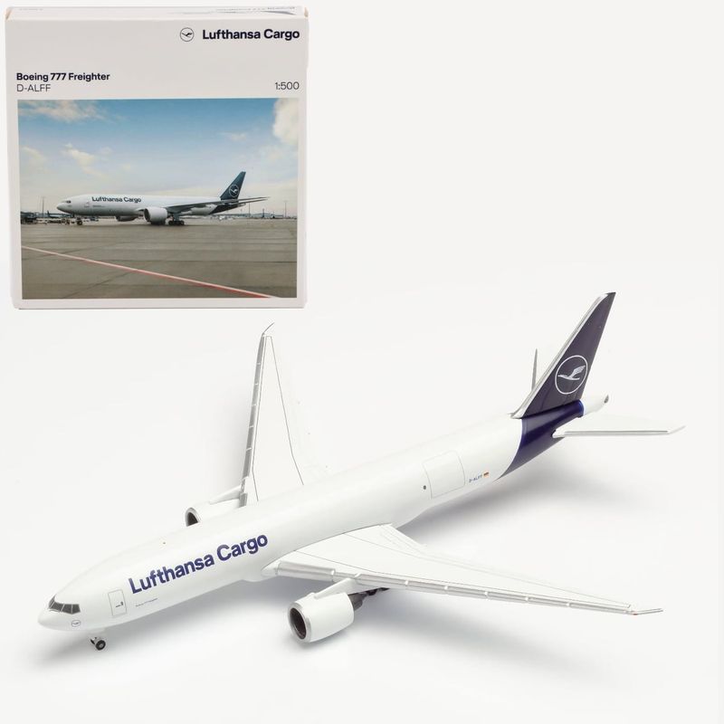 Boeing 777 Freighter - Lufthansa - D-ALFF - Herpa - 1:500