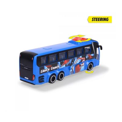MAN Lion's Coach Buss - Blå - Dickie Toys - 25 cm