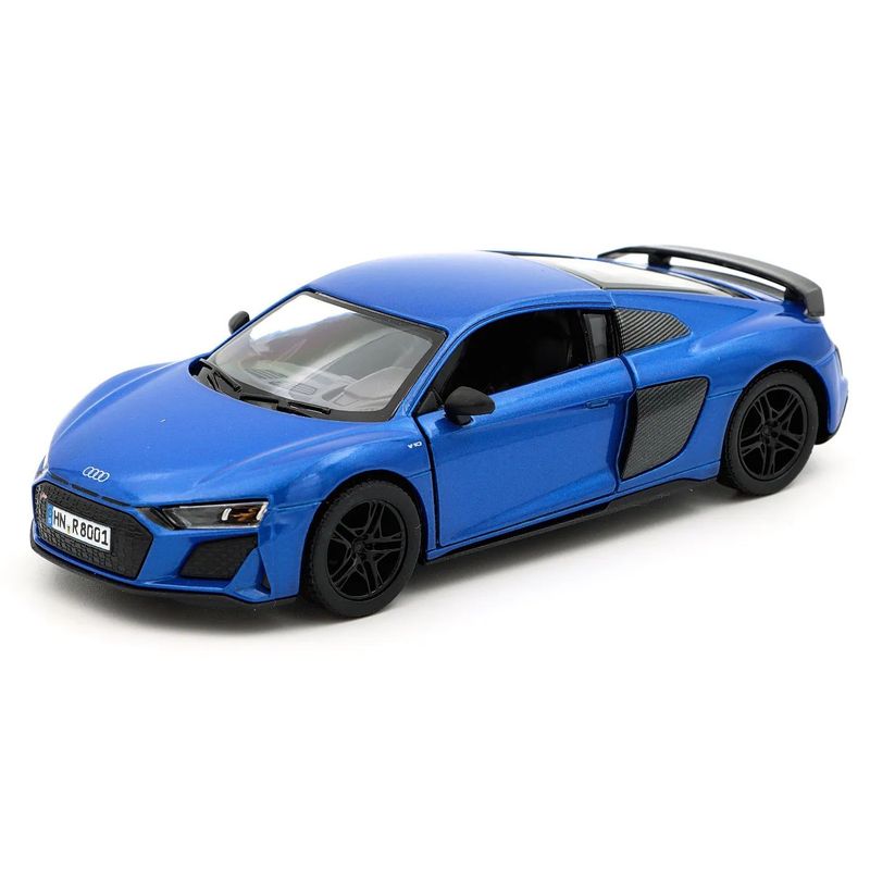 2020 Audi R8 Coupe - Kinsmart - 1:36 - Blå