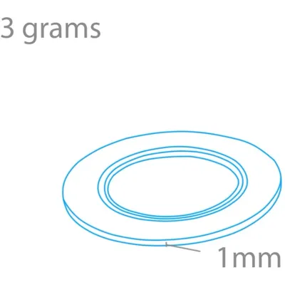 Maskeringstejp - 1 mm x 18 meter - 2-pack - PMA2001 - Model Craft