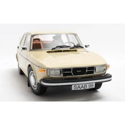 Saab 99 Combi Coupé - 1975 - Vit - Cult Scale Models - 1:18