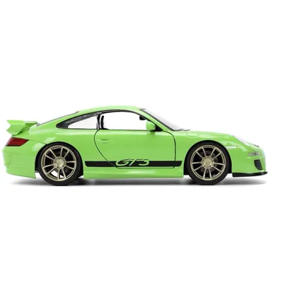 Porsche 911 GT3 (997) - Grön - 2007 - Fast X - Jada Toys - 1:24