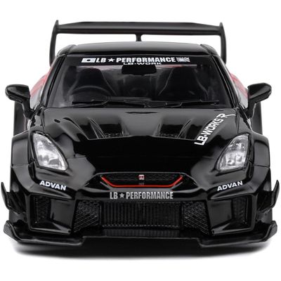 Nissan GT-R (R35) w/LibertyWalk Body Kit - Solido - 1:43