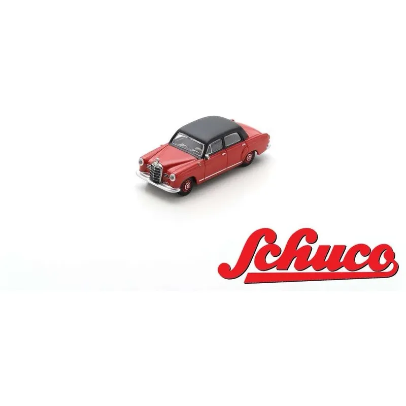Mercedes-Benz 180D Ponton - Röd - Schuco - 1:64